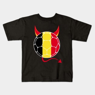 Belgium Football Halloween Kids T-Shirt